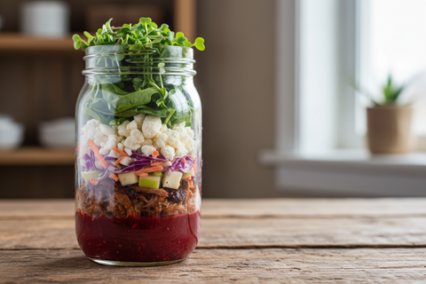 Salade en pots MycoPousse